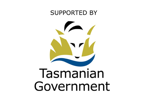 Supported By Tasmanian Government Logo